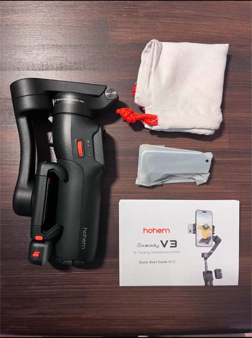 hohem isteady スマートフォン ジンバル AIトラッキング機能
