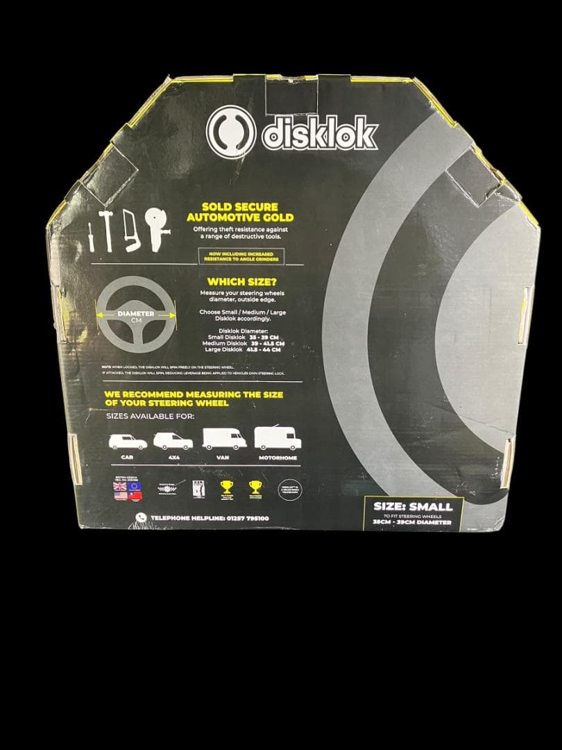 ※未使用品 英国純正品 disklok Sサイズ ランドクルーザー #112