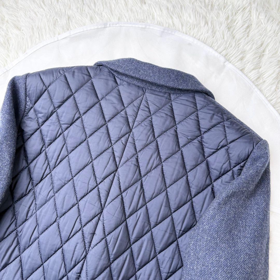 ポールスミス ダウンコート チェスターコート　キルティング 異素材 軽量