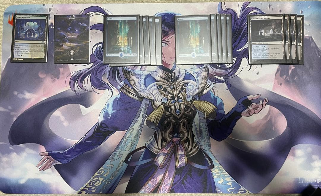 MTG　パウパー　デッキ　青黒クロックパーミッション