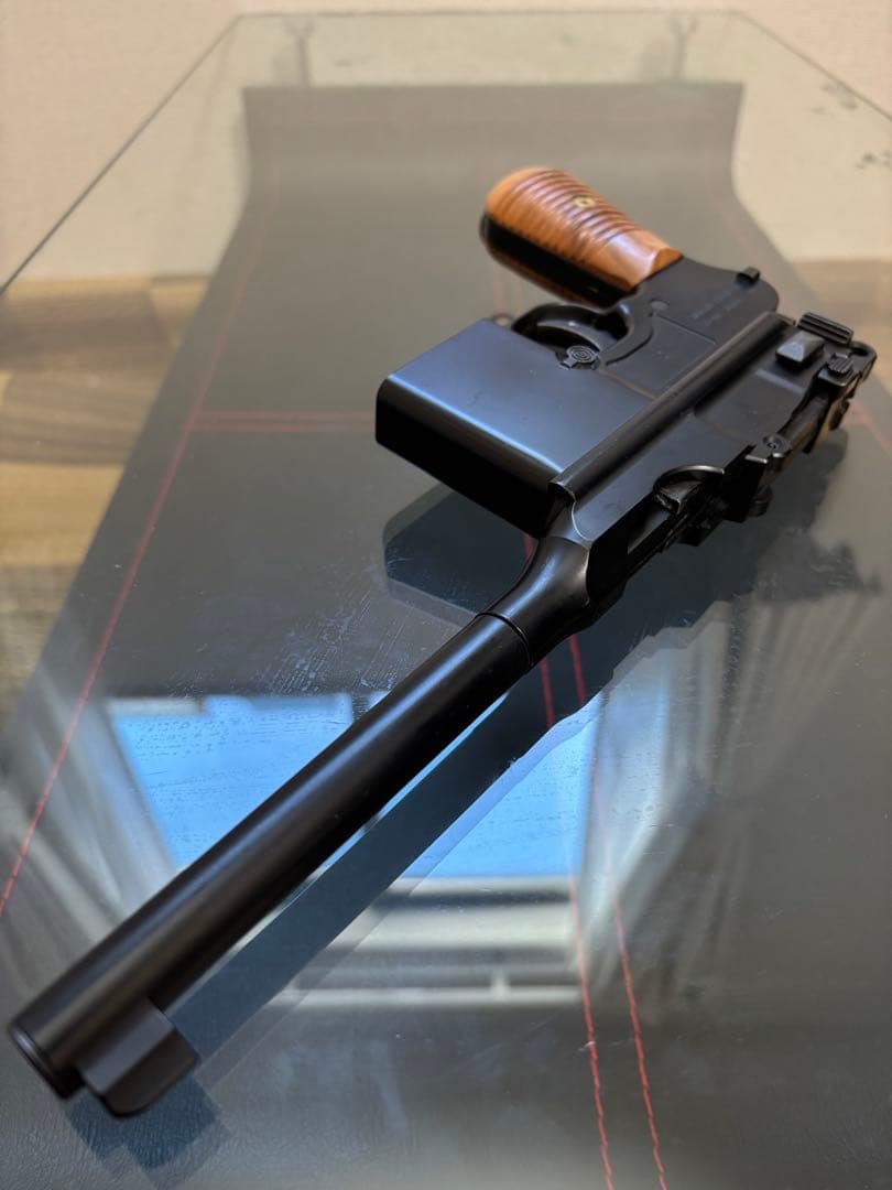 【おまけ付】マルシン MAUSER M712 木製グリップ8mm ガスブロ