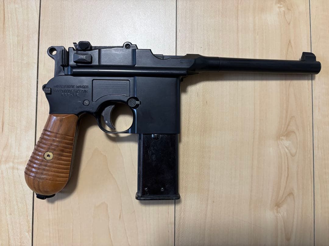 【おまけ付】マルシン MAUSER M712 木製グリップ8mm ガスブロ