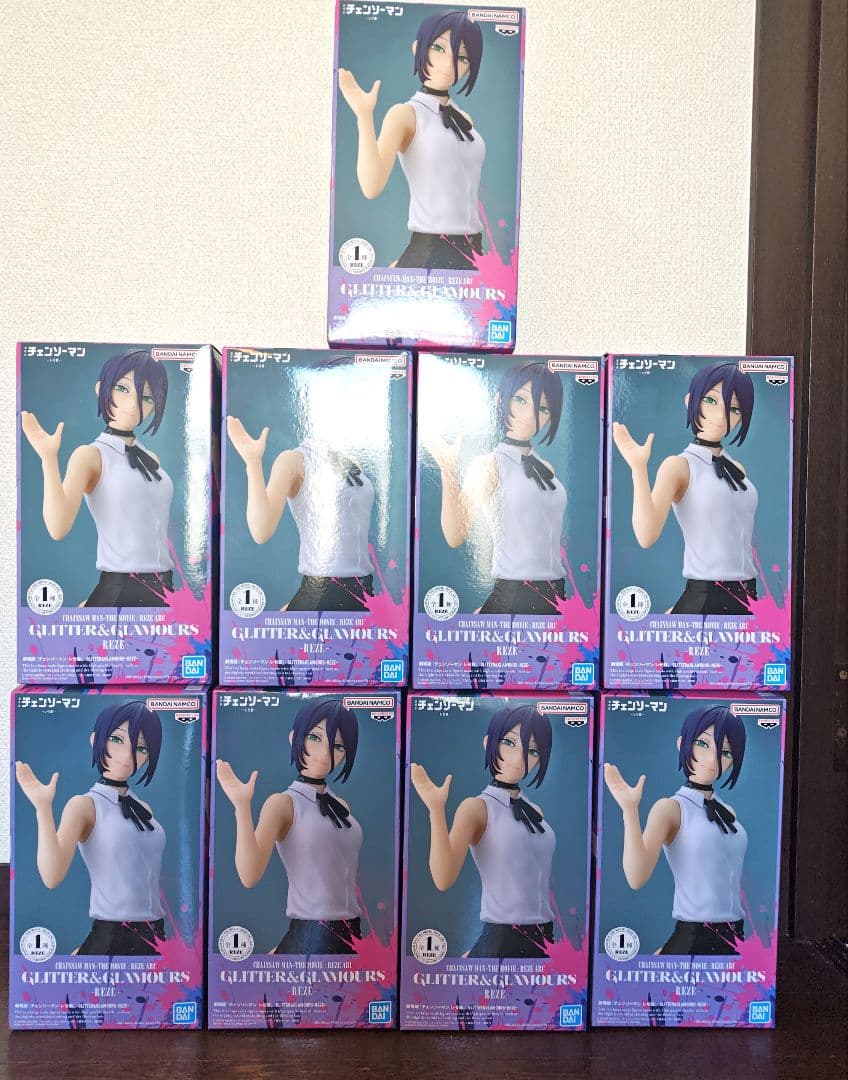 チェンソーマン　レゼ篇　glitter&glamours レゼ　フィギュア9個