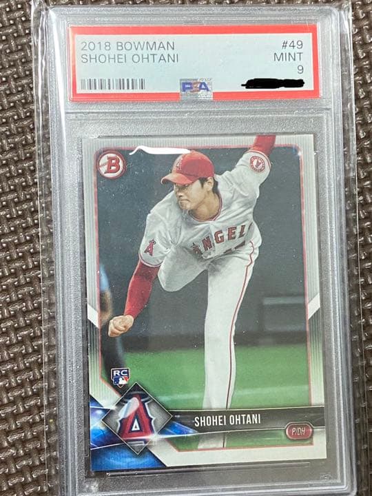 【RC】大谷翔平 2018 Bowman ルーキーカード topps PSA9