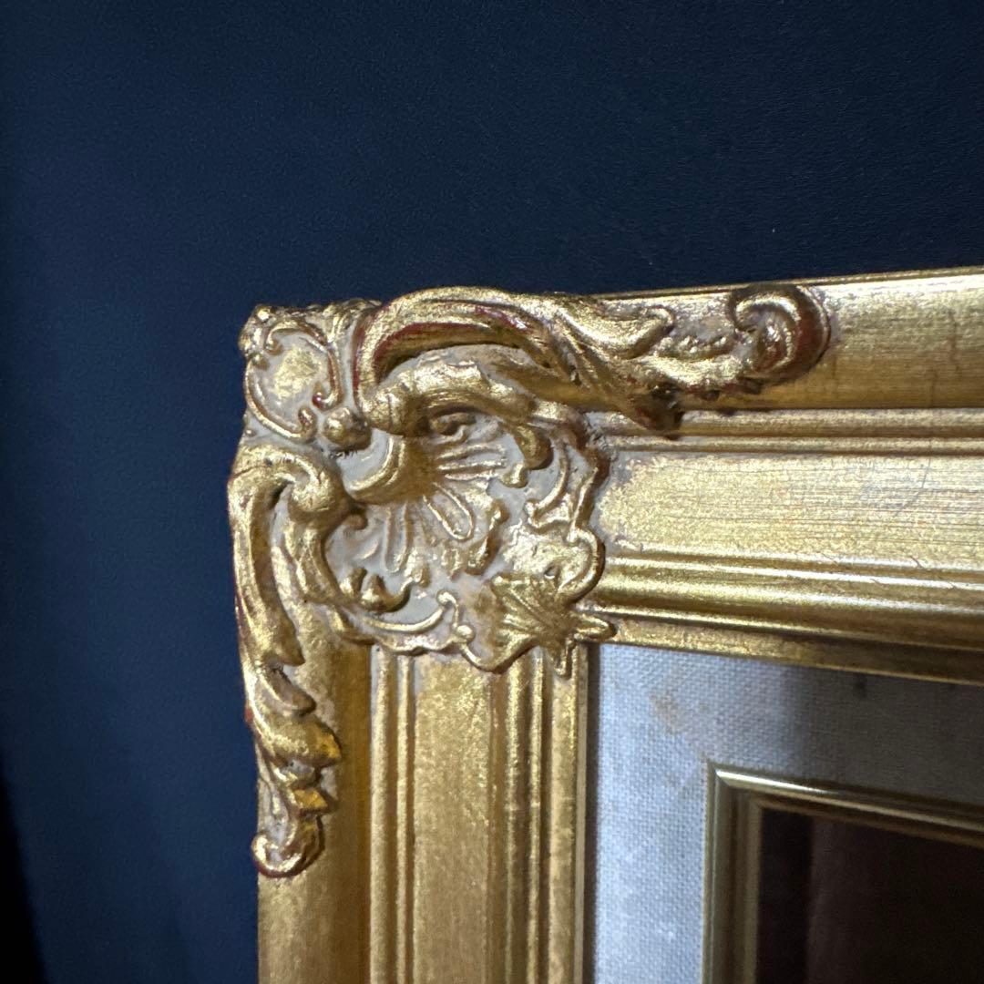 F10号　額縁　油彩額縁　油絵額縁　ガラス