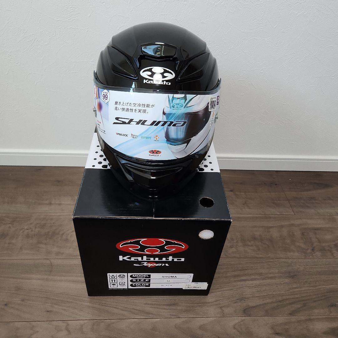 ク*ニ様 Kabuto SHUMA フルフェイスヘルメット ブラック