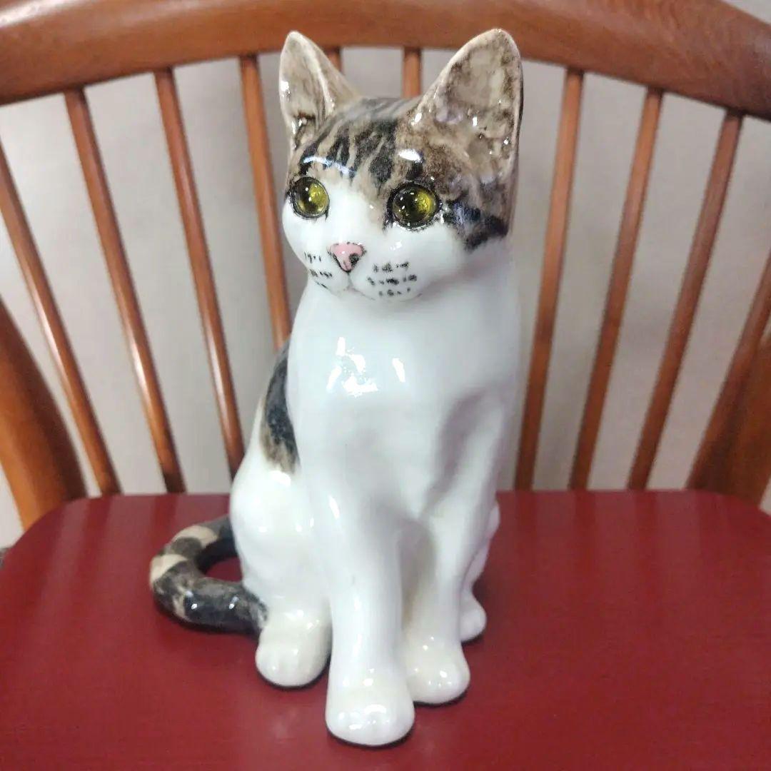 ウィンスタンレイキャット（ケンジントンキャット）サイズ4、ビンテージ、三毛猫