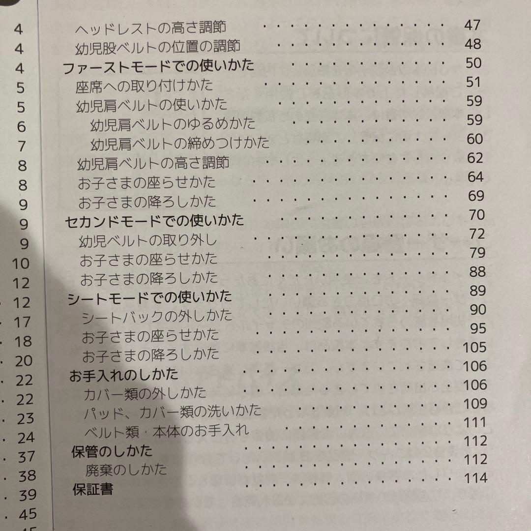 Joie ジュニアシート ネイビー