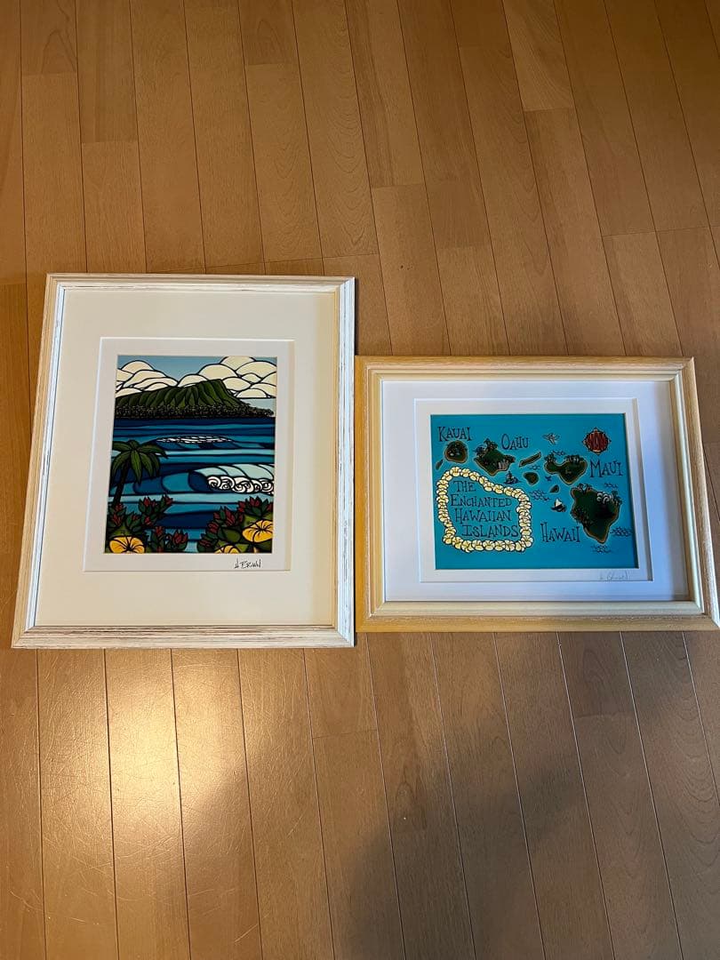 Heatherbrown ヘザーブラウン 絵画 ハワイ購入　セット