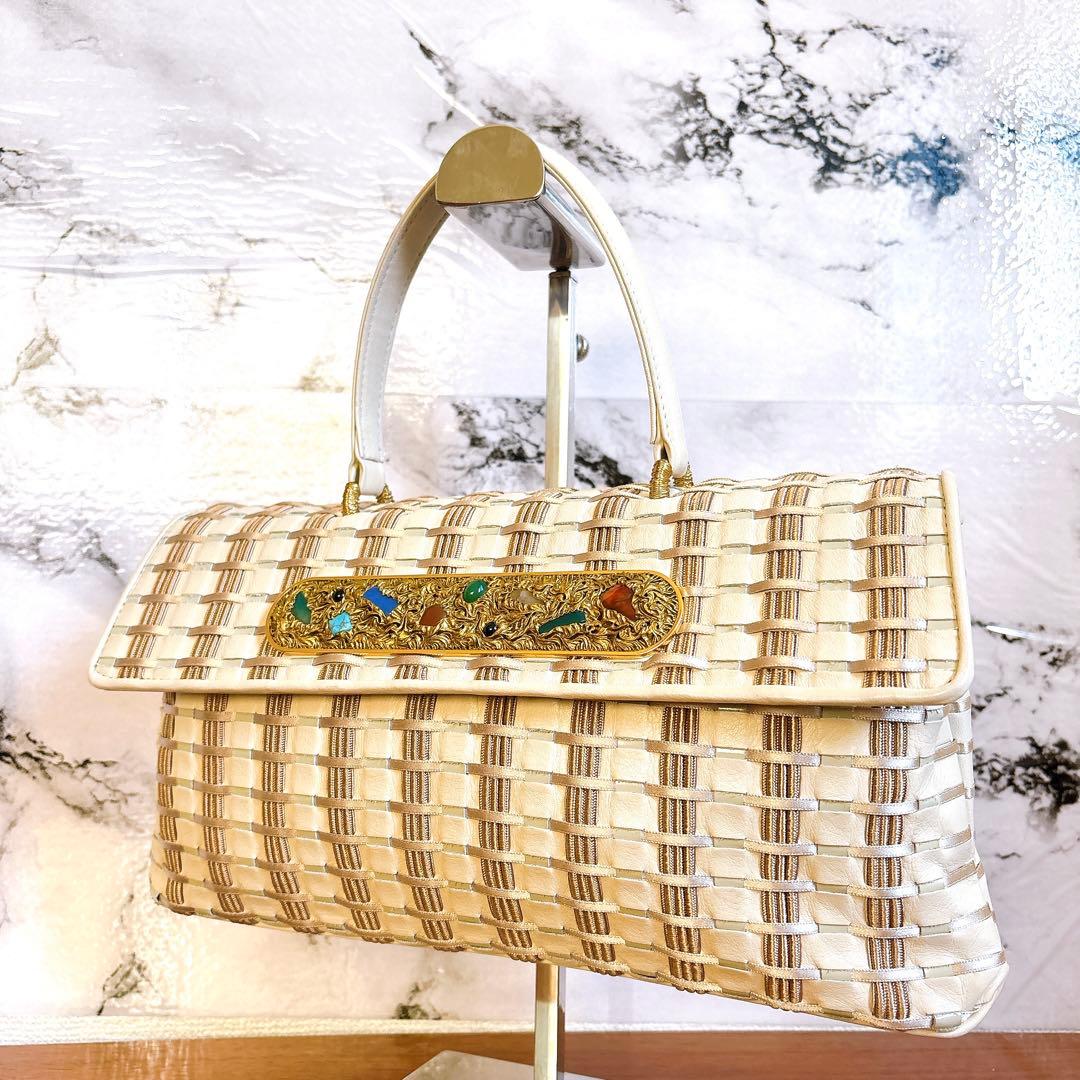 HAMANO 皇室御用達 サンピエトロ ビジュー 希少モデル イントレチャート