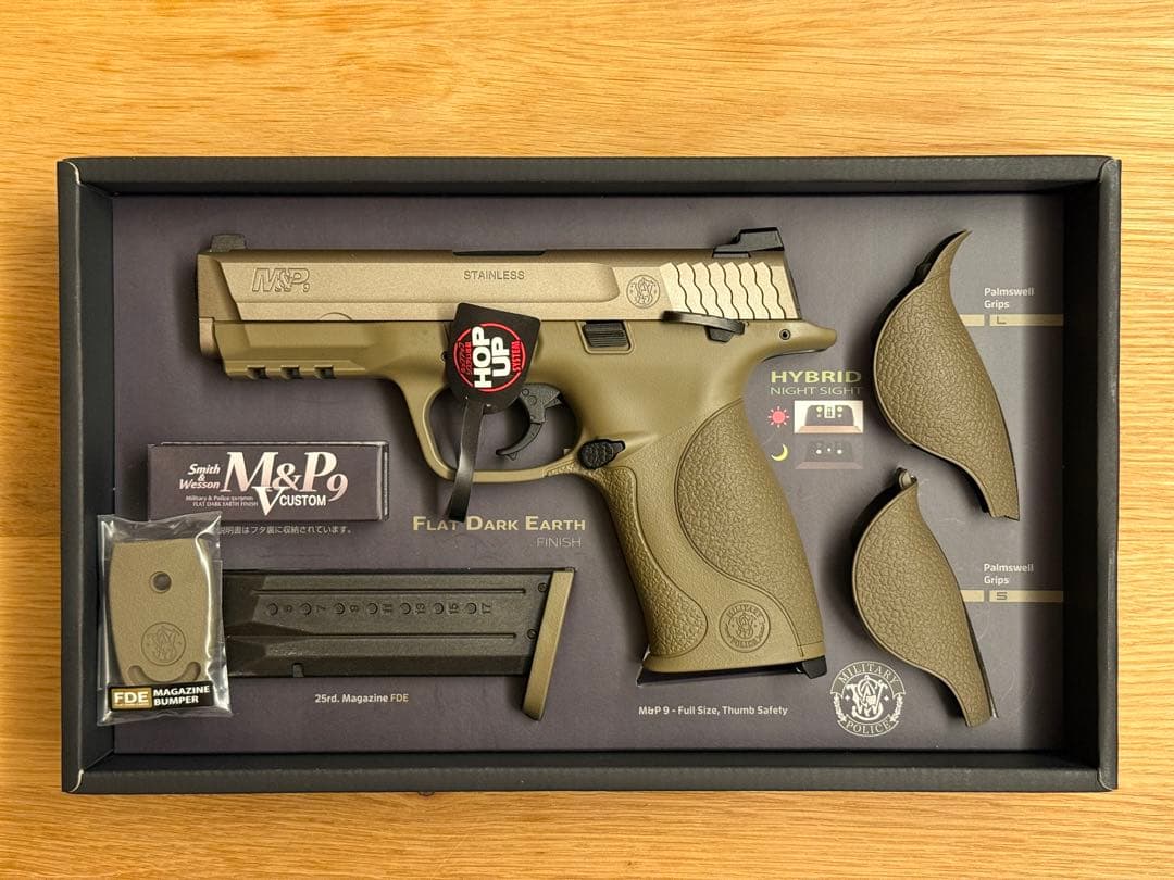 【週末価格】Tokyo Marui M&P9 VCustom FDE