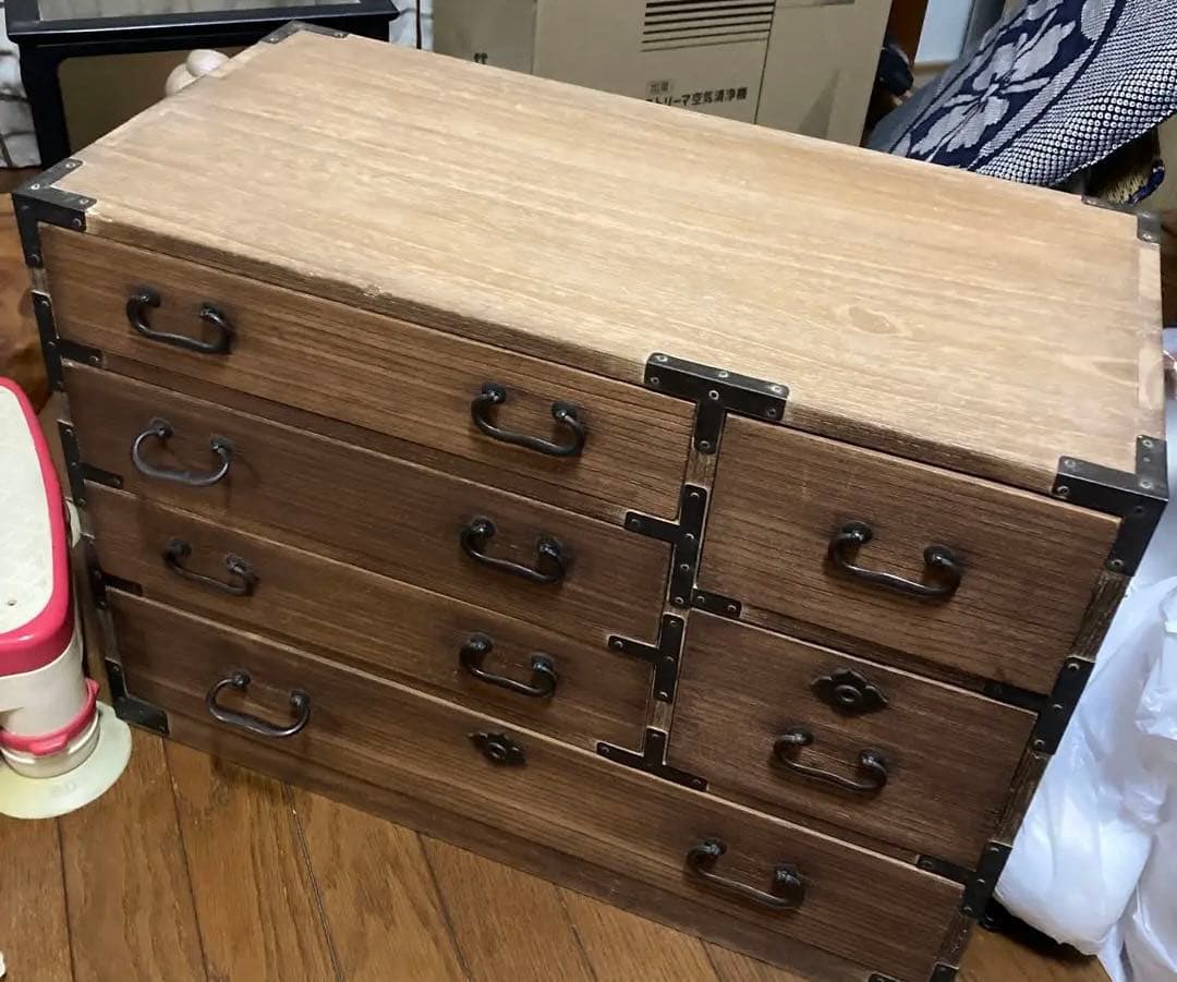 桐箪笥　経年品　加賀屋号