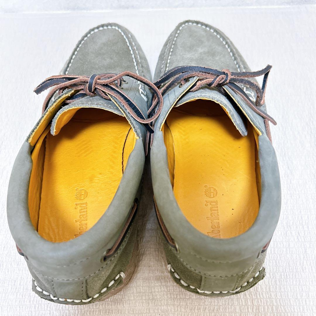 ✨美品 【Timberland】 ティンバーランド 3eye スリーアイ カーキ