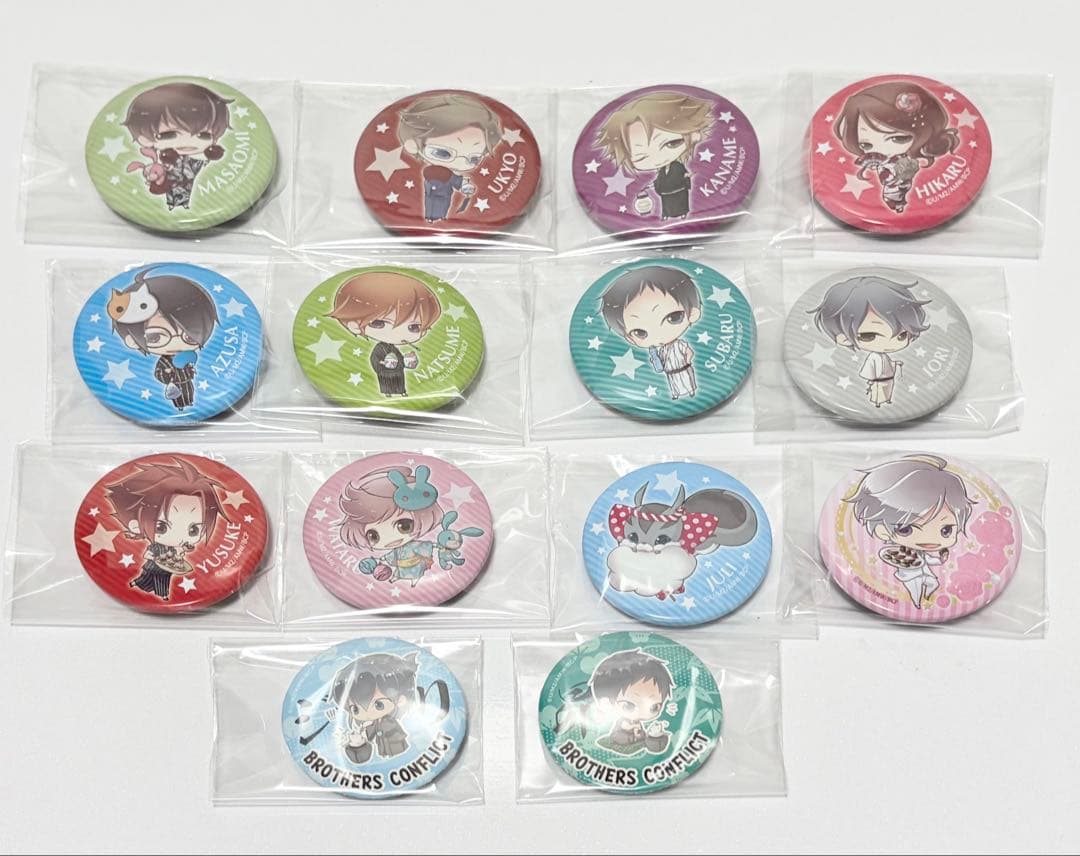 BROTHERS CONFLICT ブラコン 缶バッジ 204個 まとめ売り