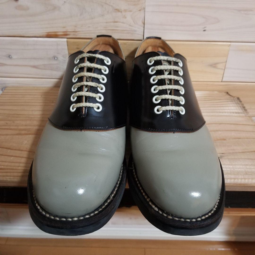 美品　定番　REGAL　リーガル　サドルシューズ　2051　本革　25.5