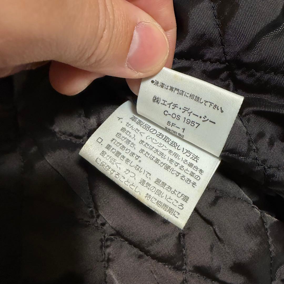 希少美品　ハーレーダビッドソン　シングルライダースジャケット　ホースハイド　黒