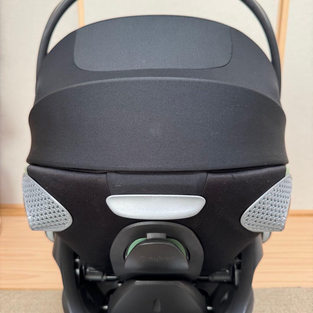 【美品】サイベックス クラウドT ブラック ベースTセット チャイルドシート