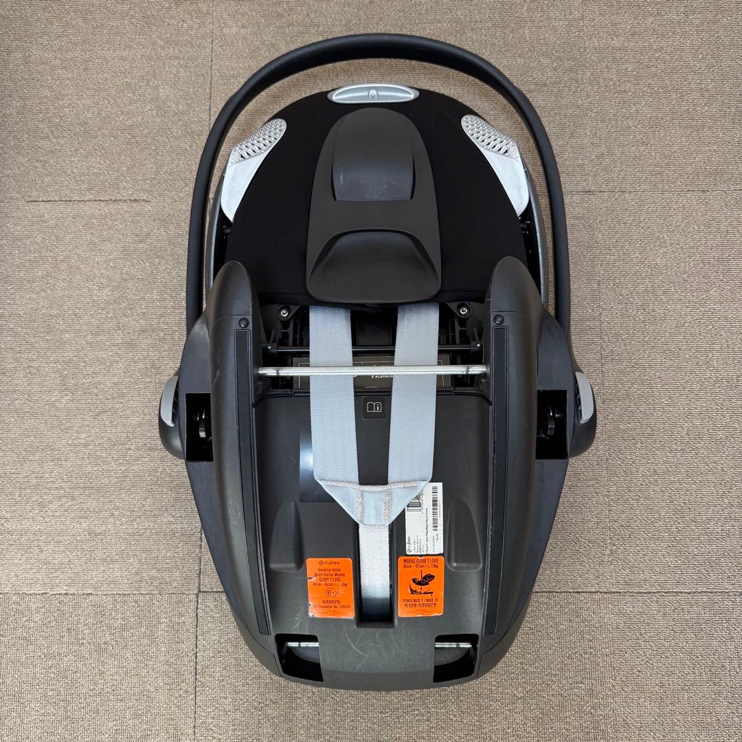 【美品】サイベックス クラウドT ブラック ベースTセット チャイルドシート