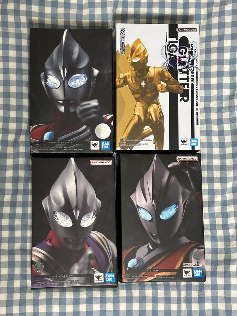 S.H.Figuarts（真骨彫製法）ウルトラマンティガ 四点セット