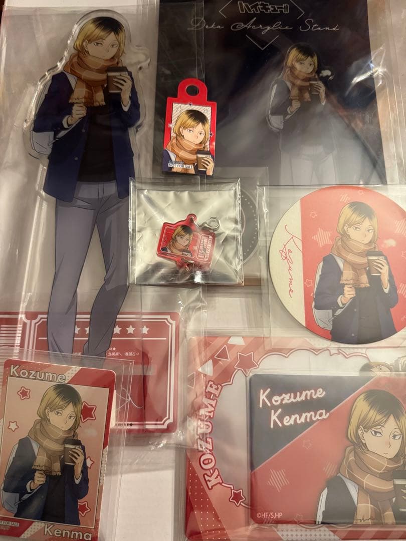 ハイキュー!! コスモワールド　孤爪研磨　特大アクリルスタンド
