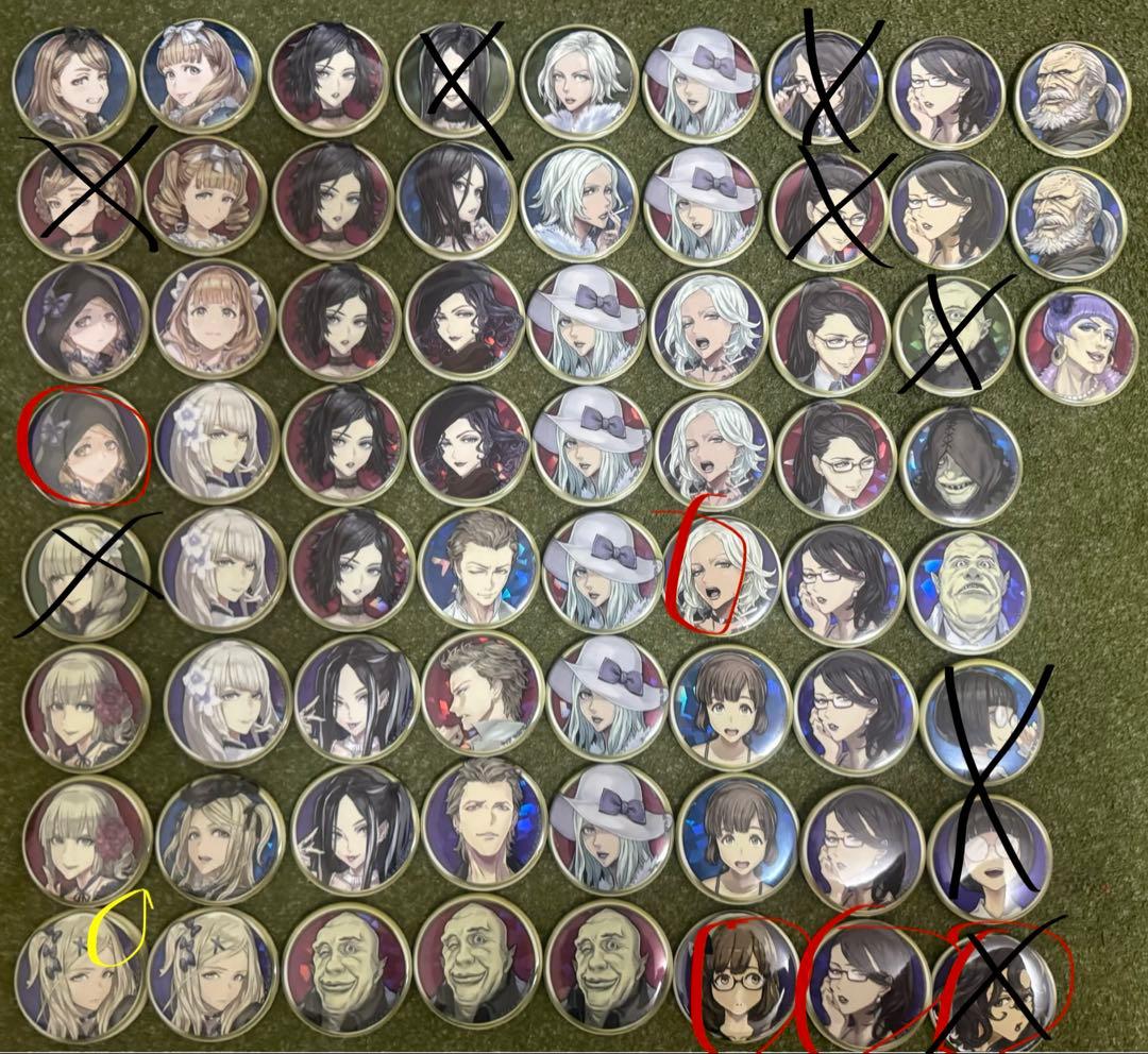 人狼ジャッジメント缶バッジまとめ売り