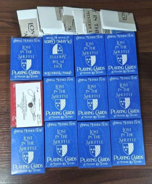 未開封 トランプ 他 まとめ売り LOST IN THE SHUFFLE