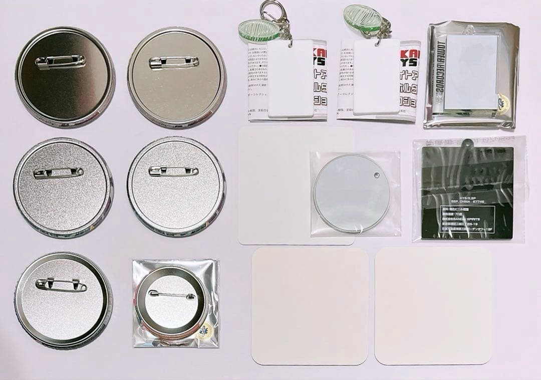 サカモトデイズ 勢羽真冬 缶バッジ アートコースター アクリル 20点セット