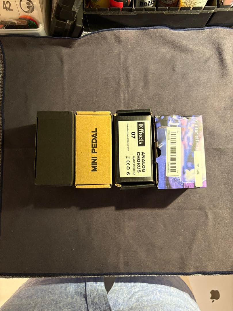ギターエフェクター4点セット　箱付き