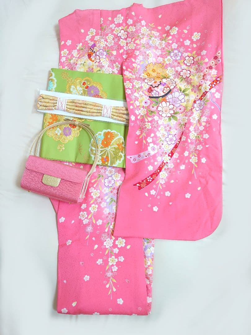 七五三セット／ 着物 帯 はこせこセット