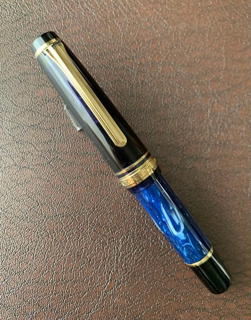 値下不可 セーラー万年筆 ランコントル テール 中細字