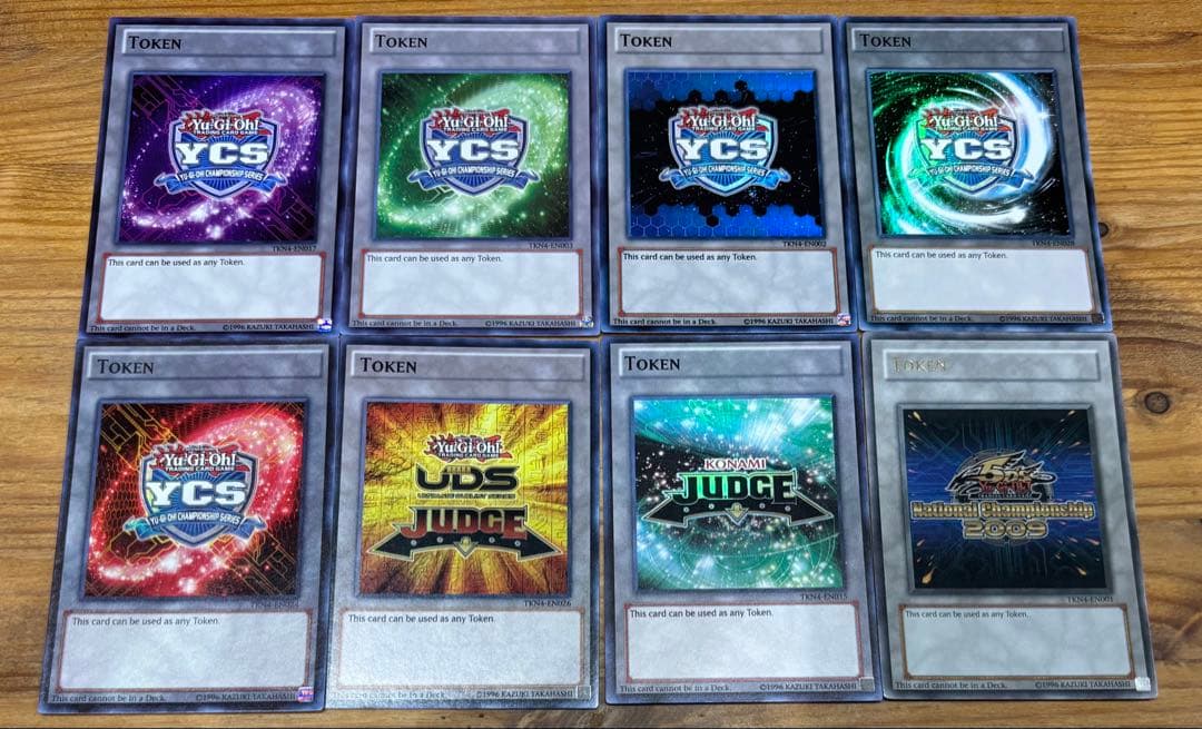 遊戯王　トークン8枚セット