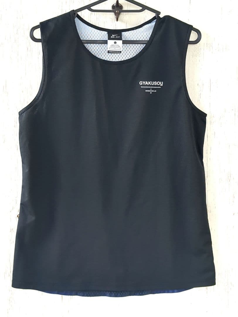 ギャクソウ*タンクトップ　Lサイズ*スウェットマップシャツ