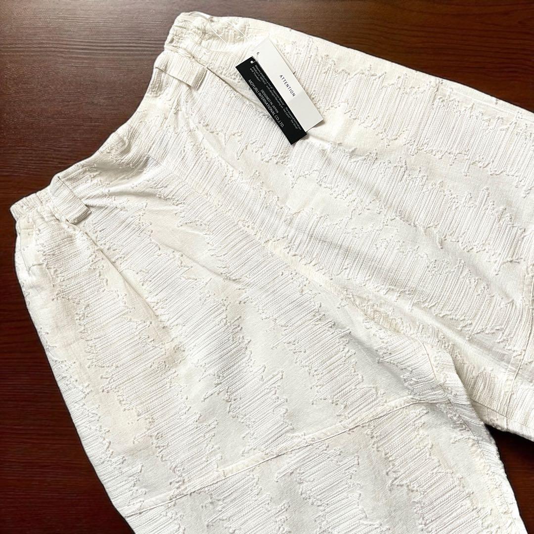 未使用 タグ付き MOYURU サルエルパンツ 立体裁断 サイズ M〜L