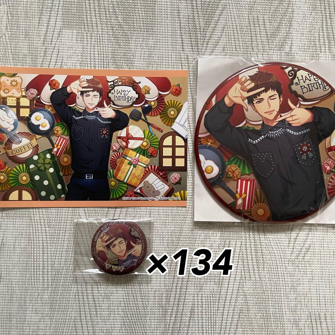 a3! 臣 ホログラム 缶バッジ