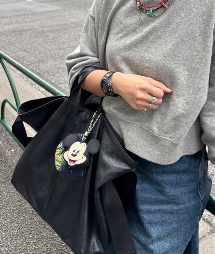 ear PAPILLONNER ワイドテープトートバッグLサイズ