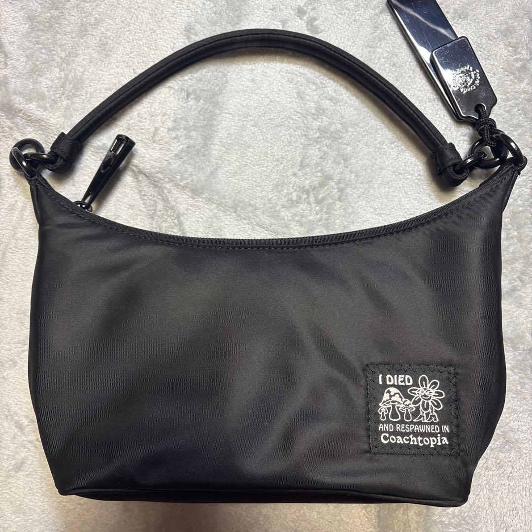 Coachtopia ブラックショルダーバッグ