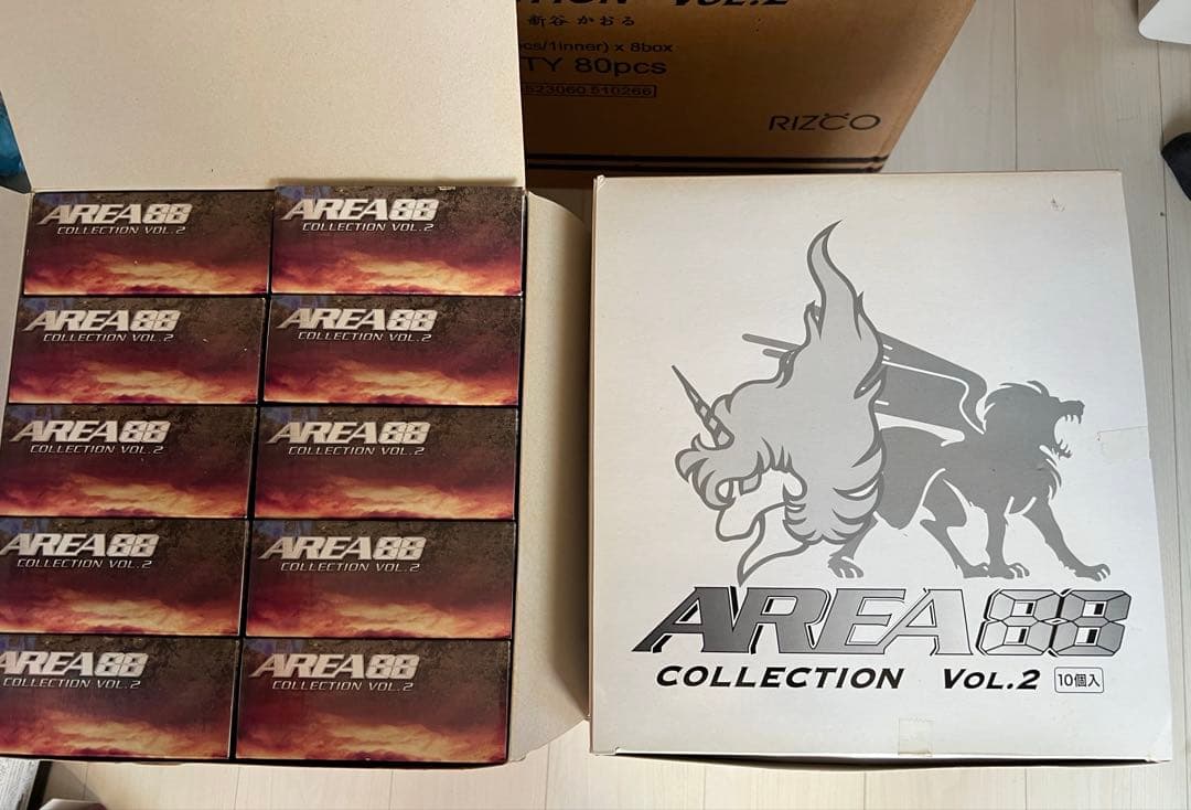 未開封 ありAREA88 エリア88 コレクションVOL.2 組立キット6箱