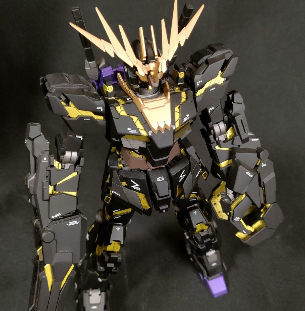 ガンプラ 塗装済完成品 MG 1/100 ユニコーンガンダム2号機 バンシィ