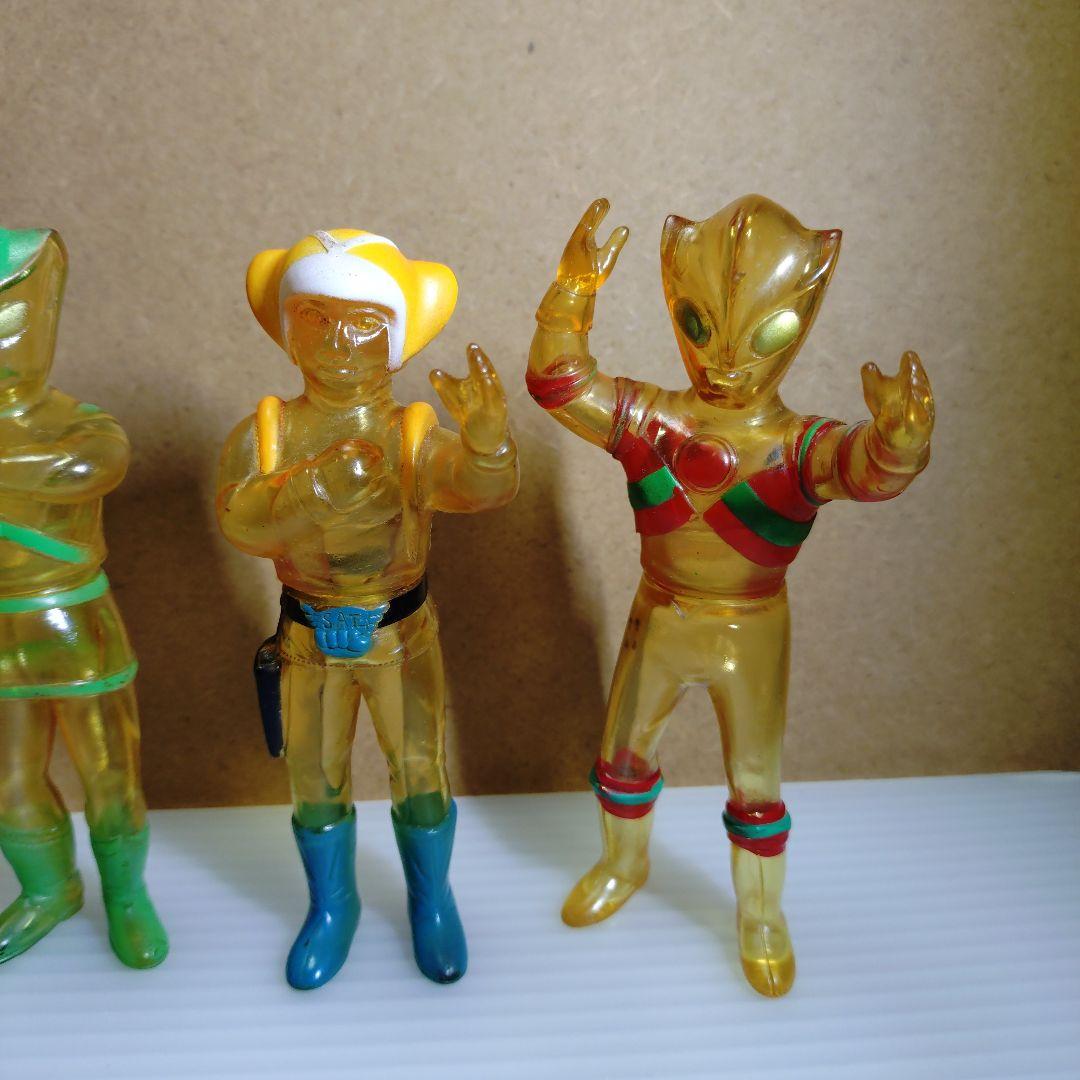 ブルマァク 怪獣シリーズ トリプルファイター 5体セット