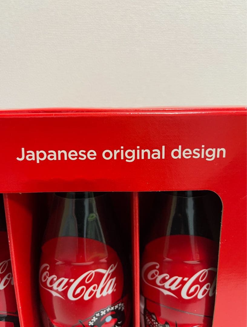 【鑑賞用】コカ・コーラ 日本オリジナルデザイン×3本