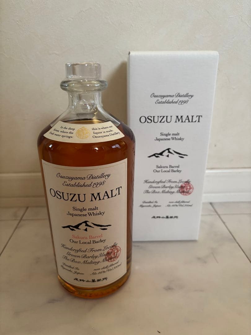 OSUZU MALT SAKURA BARREL 桜　尾鈴山蒸留所