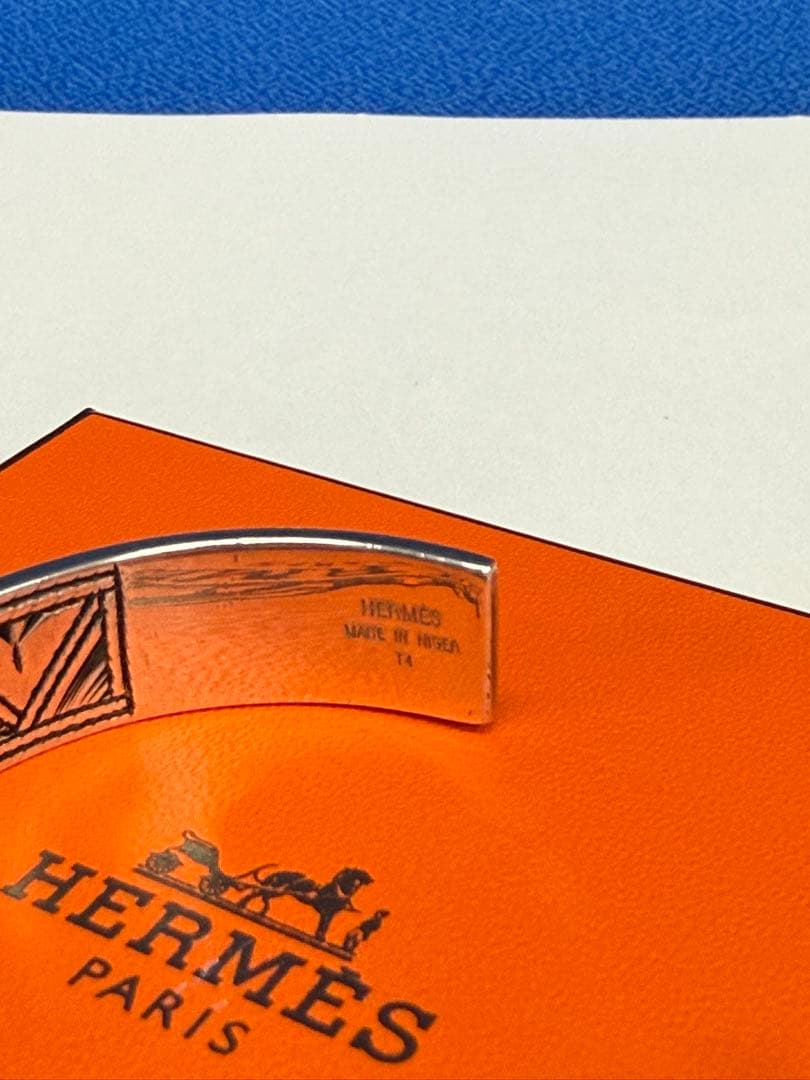 サム君HERMESTouaregトゥアレグ タコルテ バングルT4 美中古