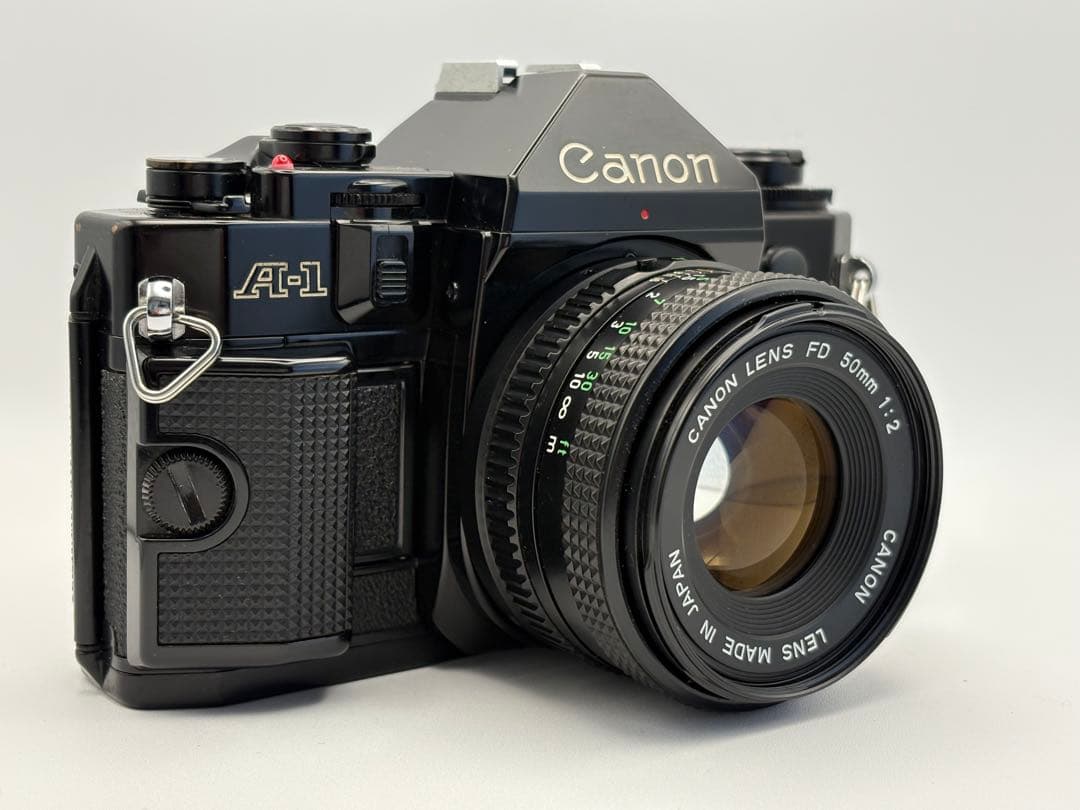 Canon A-1 フィルム一眼レフカメラ+レンズFD50mm f2