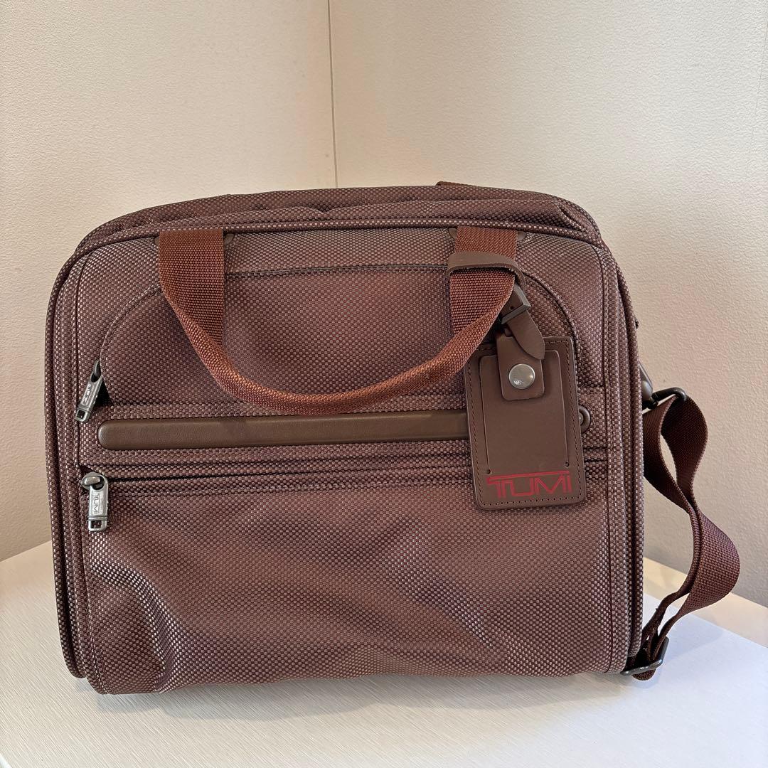 TUMI トゥミ ボストンバッグ ブラウン