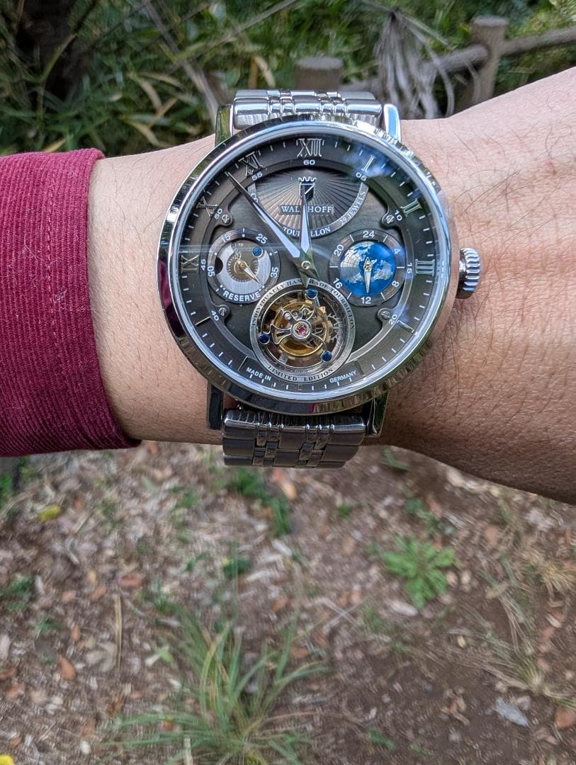 【付属品完備】ヴァルドホフ WALDHOFF ウルトラマチック シルバー