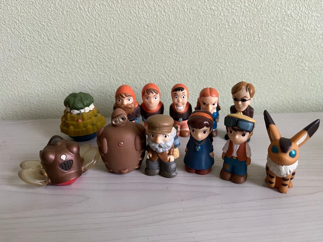 ジブリ　天空の城ラピュタ　指人形　12体