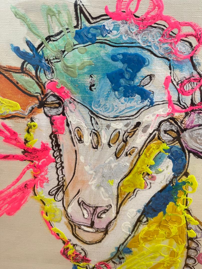 バ*ン様 北村直登氏　原画　サイズF8 2008年作