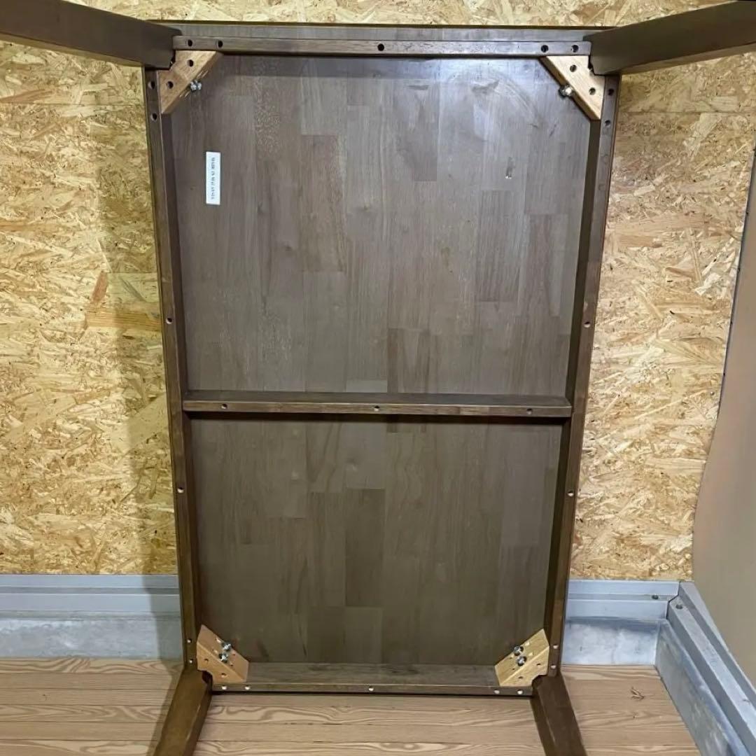 北欧レトロ ダイニングテーブル 天然木 大型テーブル