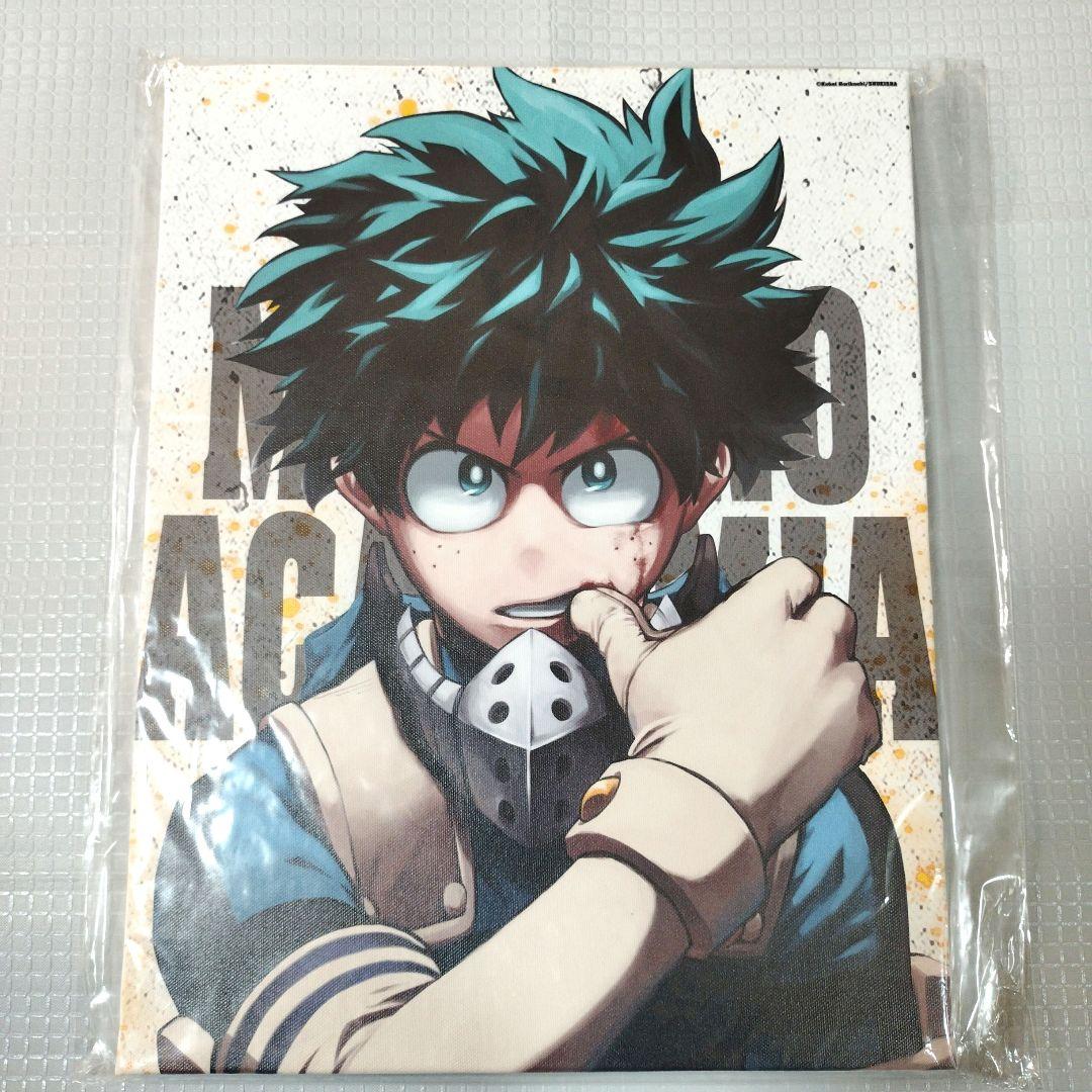 JCS限定 ヒロアカ　フルカラーBIGアートボード　緑谷出久　爆豪勝己　轟焦凍