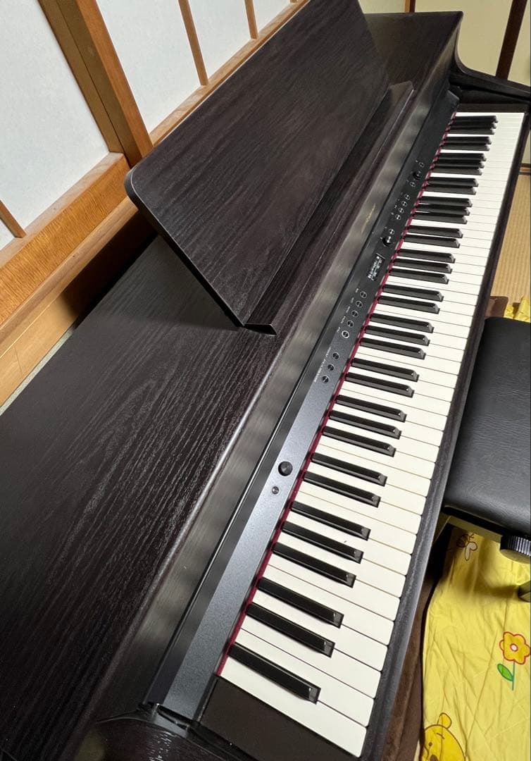 Roland 電子ピアノ ダークウッド 椅子付き